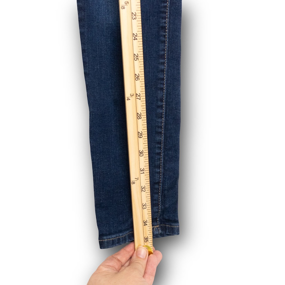Banana Republic Sculpt Skinny Jeans Women 25/0 Dark Wash Excellent Denim - Picture 4 of 7